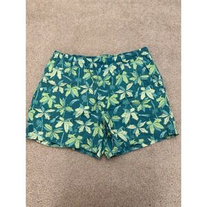 Men's Columbia PFG Omni Shade Leaf Graphic Swim Trunks Bottoms Lined Size XL